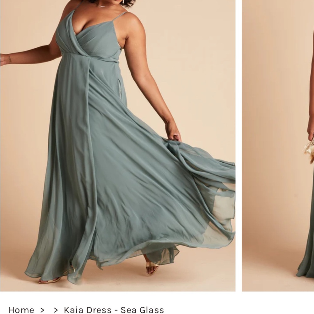 Birdy Grey Green Sleeveless Maxi Dress for Weddings